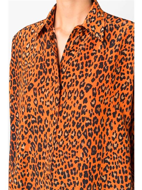 Camicia leopardata ERMANNO SCERVINO | D412K324NQB21223